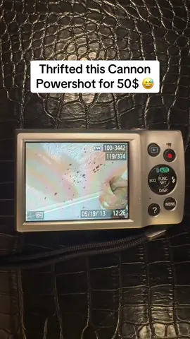 Got this at an estate sale yesterday and thought I got a great deal on this Cannon power shot 💀 Instead I got a panoramic view of someone’s blowout #photography #fyp #thriftfinds #Cameras #adventuretime