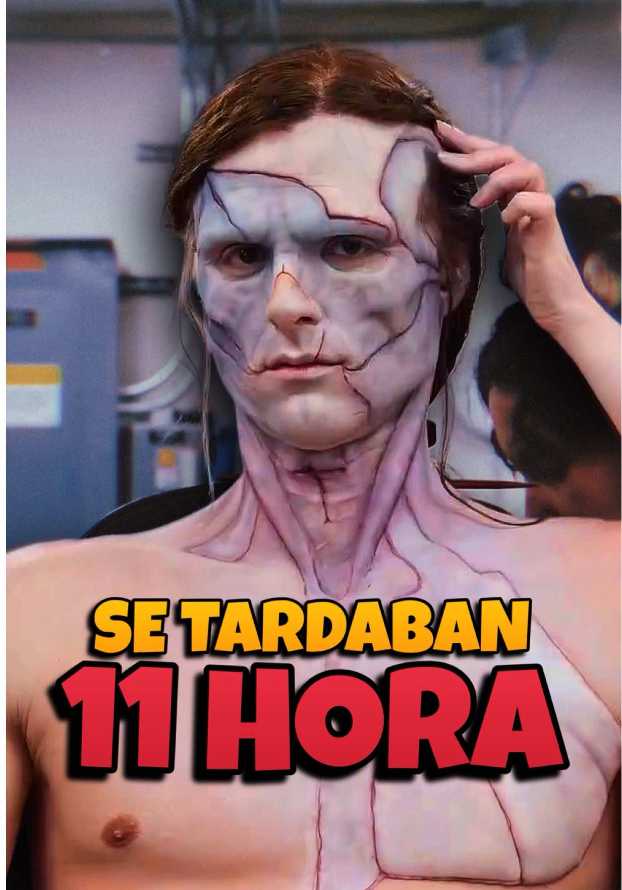 El proceso de maquillaje al que se sometía Jacob Elordi para convertirse en la criatura en la película Frankenstein de Guillermo del Toro tardaba hasta 11 horas 🤯 #aldoyate #sala7 #frankenstein #jacobelordi #tiktokmehizover  @aldo YATE 