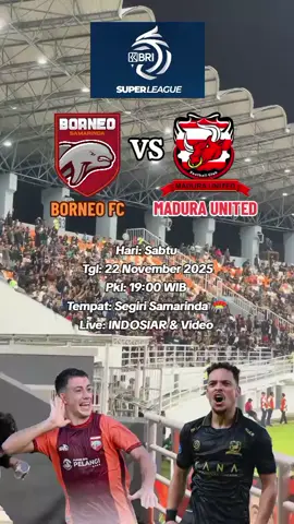 PREDIKSI???? Borneo FC vs Madura United #brisuperleague202526 #borneofc #maduraunited #fypシ゚ #promomakan1111 