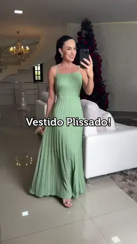 Vestido Plissado!                      🔗 Link do produto 👇 https://s.shopee.com.br/7plLPanYgC 👉 Copie e cole no navegador ou clique no link do meu perfil! #vestidoplissado #blackfriday #achadinhosshopee #confraternização #natal 