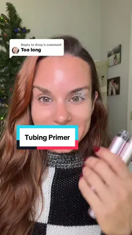 Replying to @Gray. Long lashes for life! 🤪 @tarte cosmetics #tarteholidaychallenge #tiktokshopblackfriday #tiktokshopcybermonday #tubingprimer #tubingmascara 