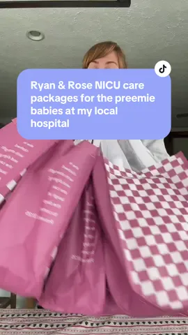 Ryan & Rose NICU care packages for  the preemie babies at my  local hospital! I am so excited to make the care packages again this year! You can use COLLEENS419 to try them out   #givingback  #carepackage  #ryanandrose  #babygift  #ryanandrosediscount 