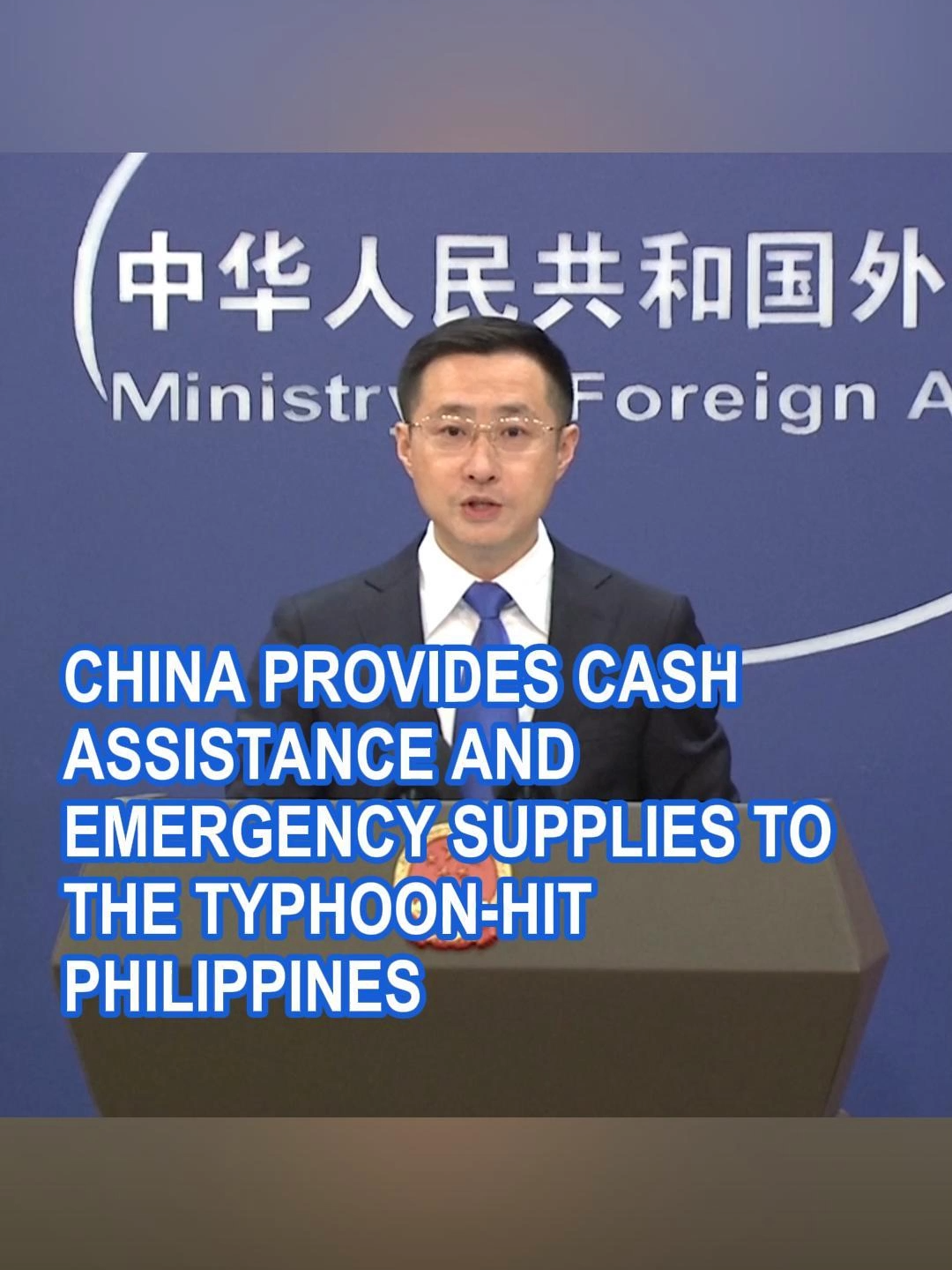 China has noted the significant casualties and property losses in many parts of the Philippines due to the recent typhoons, Chinese Foreign Ministry spokesperson Lin Jian said on Tuesday. Out of humanitarianism and friendship towards the #Filipino people, China has provided cash assistance and emergency supplies to the Philippines, Lin said. #ChinaDiplomacy #China #Philippines #Typhoon #Disaster #Manila #Diplomacy