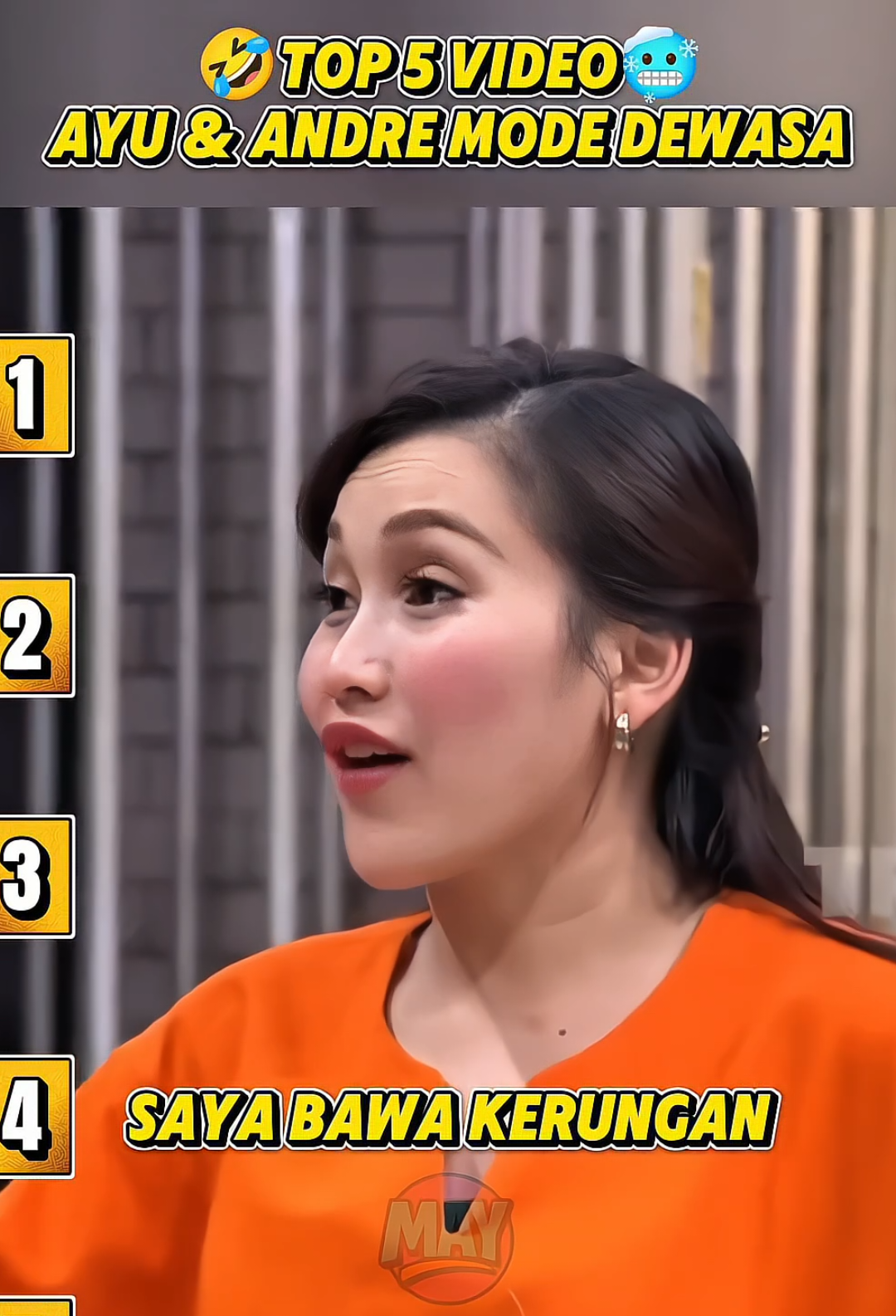 TOP 5 VIDEO AYU DAN ANDRE MODE DEWASA #laporpaktrans7  #ayutingting  #suryainsomnia  #wendycagur  #btstrans7 