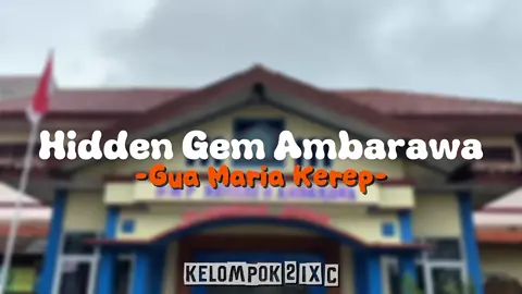 🪶৬ৎ Tenang, sejuk, dan penuh makna. Siapa sangka, di balik kota kecil Ambarawa ada hidden gem seindah ini!! 📍Gua Maria Kerep Ambarawa Tempat yang bukan cuma indah, tapi juga menenangkan hati 🕯 Dm kami jika ingin bertanya tentang Gua Maria Kerep Ambarawa !! 🎬 oleh : 1. Ayudiah Husna Danendra (07) 2. Fadil Putra Nindra (13) 3. Ghaitsan Zakie Faidlur Rahmat (15) 4. Luckysha Adyalatifa (18) 5. Nayfatha Izcamelia (22) 6. Nurina Ainun Nafisah (24) ౨ৎ ⋆ ⁎ ˚ 🎬 🕯 ݈݇- 🎶 TikTok: @_nnafaesan 📸 Instagram: @_nnafaesan ▶️ YouTube: @nnafaesan @gridabara_ofc  #hiddengemsambarawa #gridabarajuara #2025 