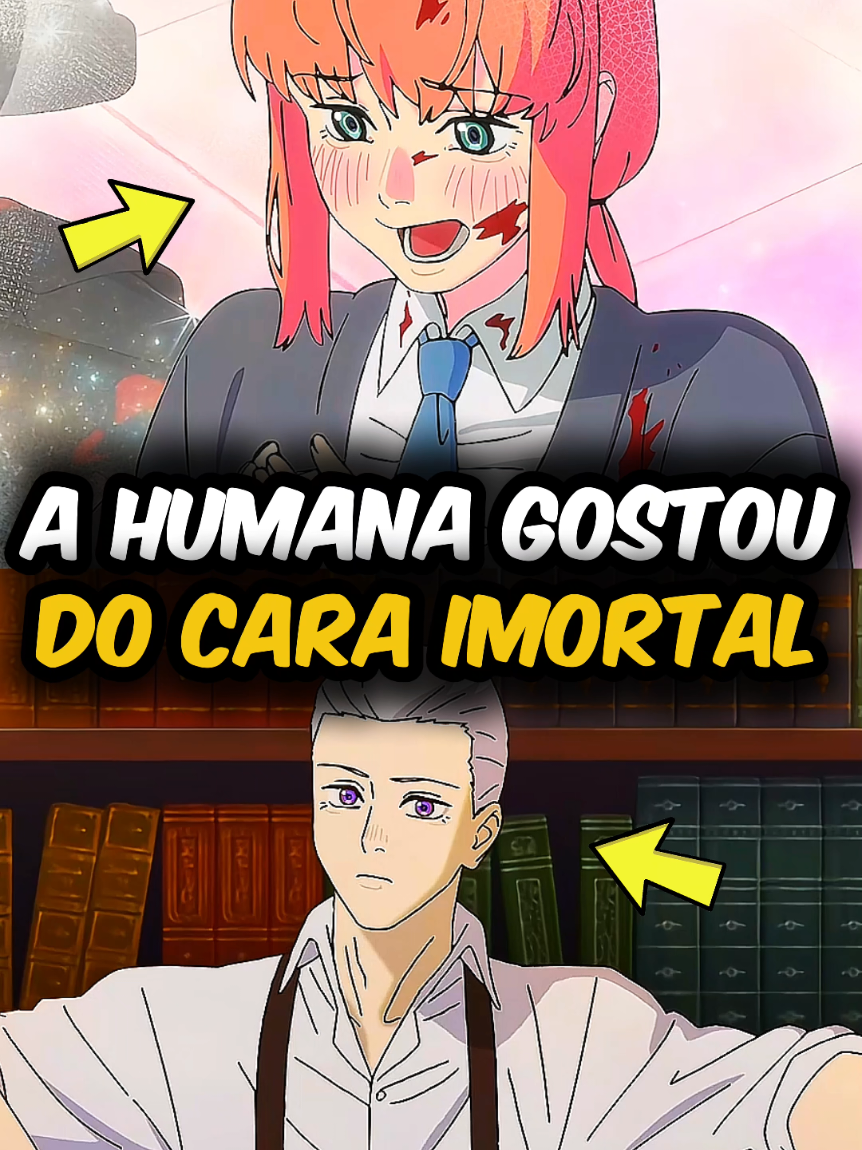 A Humana se Apaixonou pelo ser Imortal... #anime #animes #fujimototatsuki1726 #animerecomendations #animeedit 