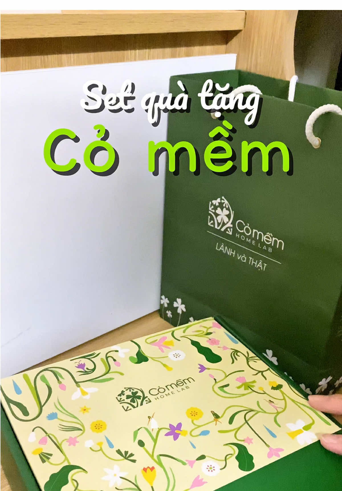 Nhanh tay sắm liền set quà vừa kinh tế vừa tinh tế này nha 😍 #comem #setquatang #quatangcogiao #comemhomelab #xuhuong 