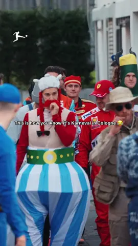 Nothing beats @1. FC Köln’s annual Karneval training session 😂🎪🕺 #bundesliga #fussball #fcköln #karneval 