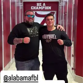 #RollTide #DungeonFamily @Alabama Football @Nick_M60 @Jackson Roper 