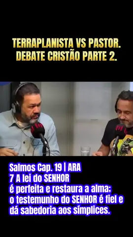 TERRAPLANISTA VS PASTOR. DEBATE CRISTÃO PARTE 2. #Bíblia  #debate  #estudobíblico  #terraplana 