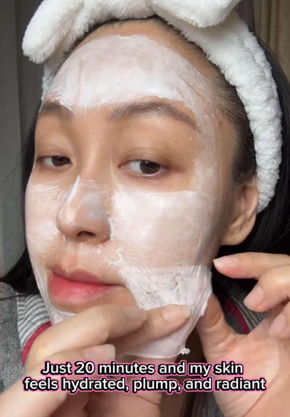✨This is how I shed my skin… and reborn my glow! 💫 With Medicube’s Collagen Toning Wrapping Mask & Medicube’s Collagen Booster Serum combo.  @medicube_SG  #M#MedicubeG#GlassSkinGoalsS#SkincareRoutineC#CollagenGlow