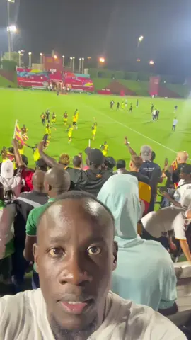 #ugandanstiktok in Qatar thanks very much for the support. Uganda won 1-0 against France under 17 . congratulations 🎉🎉