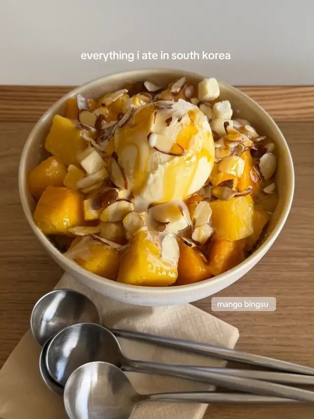 my favorite bites from korea 😛