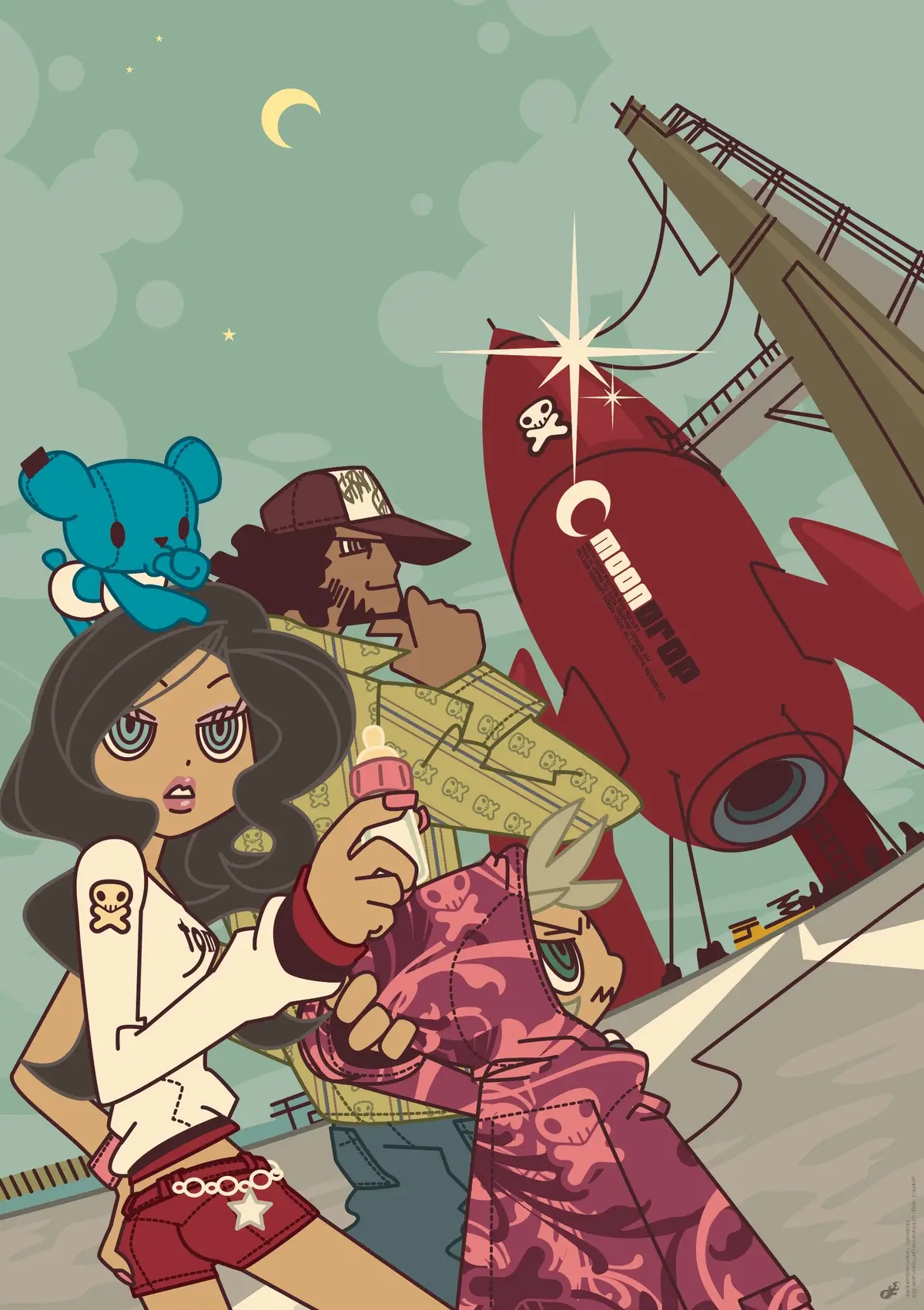 2004 [ I'm lovin' it ]  Art Direction, Illustration, and Design: Baron Ueda Art Campaign for McDonald's   #tokidoki #bape #fyp #anime #gloomybear 