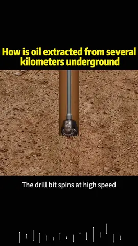How is oil extracted from several kilometers underground #knowledge #Science #usa 