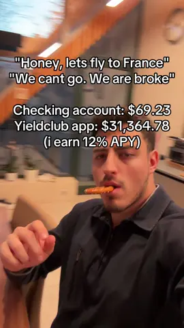 Why she don’t passive income with Yieldclub 12% APY??? #yield #investing #savings #moneytok #yieldclub 