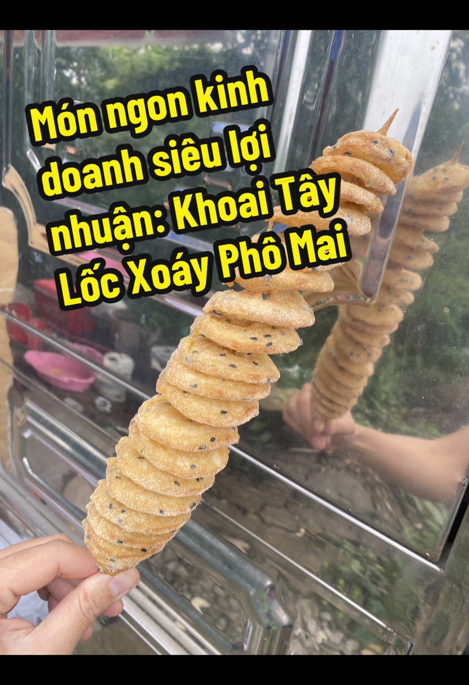 Các bác tham khảo thêm vào menu quán của mình món ăn được nhiều ng yêu thích này #khoaitaylocxoay #monngon #kinhdoanh #xuhuong #foryou 