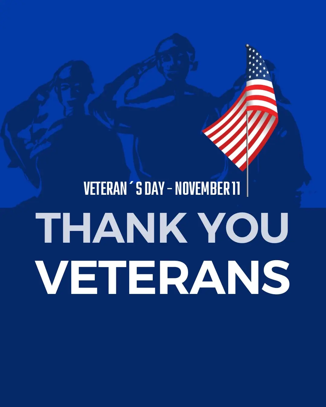 Thank you for your service! 