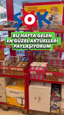 12 Kasım Çarşamba günü Şok markete gelen ve en beğendiğim aktüelleri sizler için paylaştım. Sizler de videomuzu beğenmeyi ve bizi takip etmeyi unutmayın ❤️🥰🌸🥳💖🎉  . . . . . . . @sokmarketler #şok #şokfiyat #şokucuz #şokaktüel #indirim #keşfetteyiz #keşfetedüş #kampanya #aktuel #aktuel #aktuelurunler #aktüelurunler #reklamdeğildir