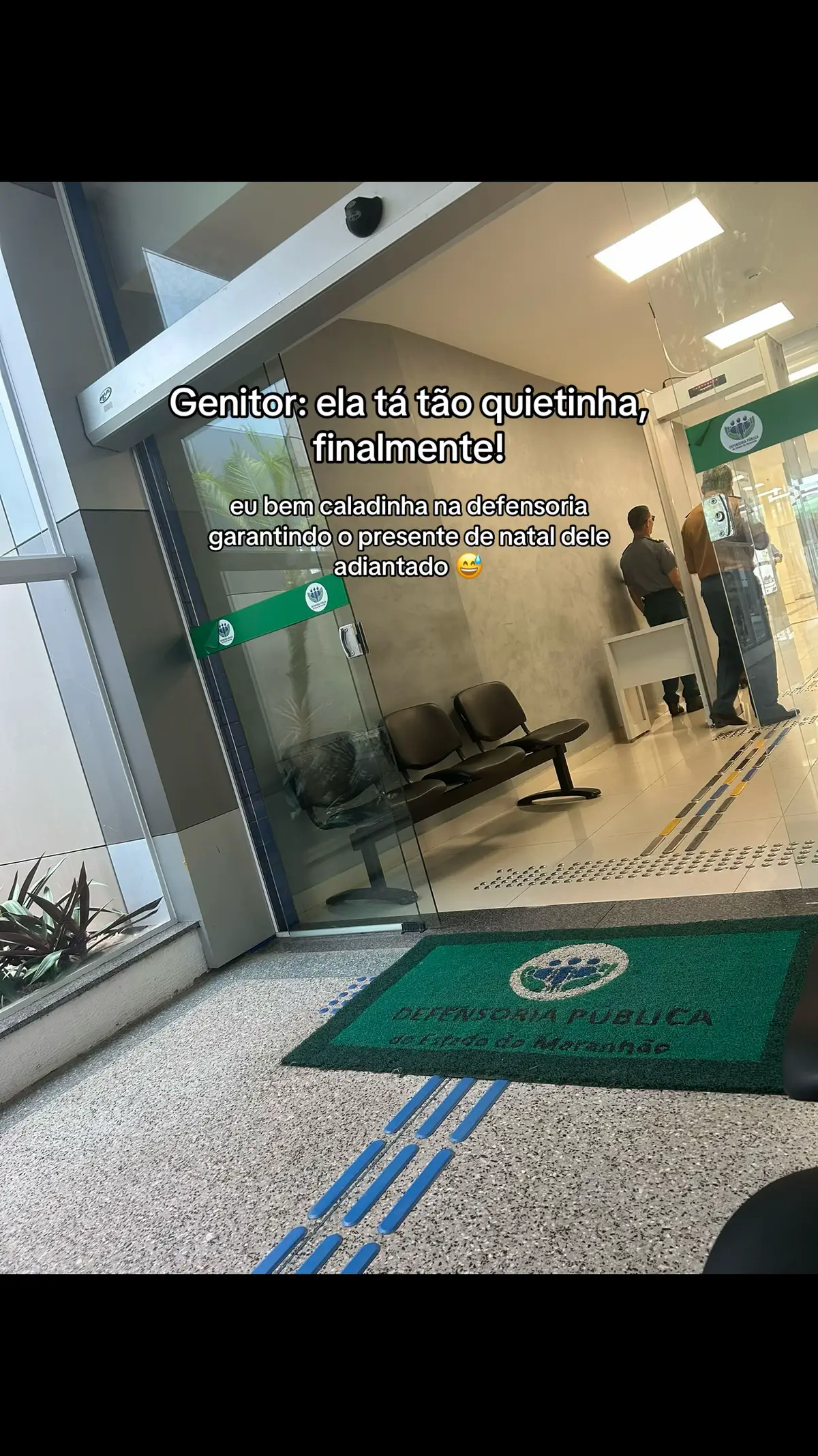 presente de natal chegou foi cedo!  #fyp #defensoriapublica #pensao #genitor #maesolo 