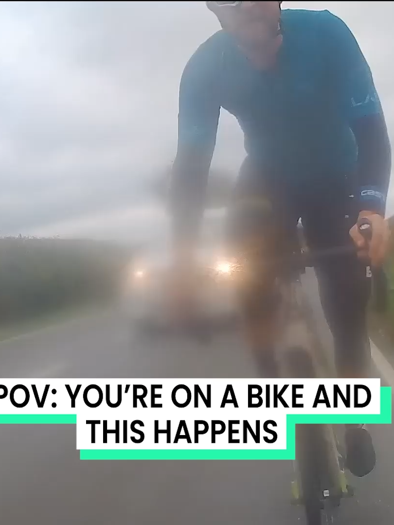 Heart in my throat 😭  (@georgefox07 via @arkbykomi ) #cyclistlife #POV #adrenalinemoments #fyp