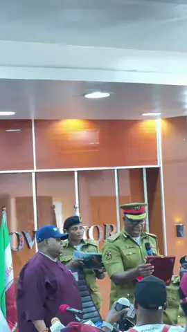 Governor Ademola Adeleke bags award of outstanding leadership towards NDLEA.