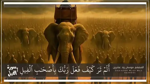 القارئ مصباح ساني سورة الفيل #صلى_على_رسول_الله_صل_الله_عليه_وسلم 