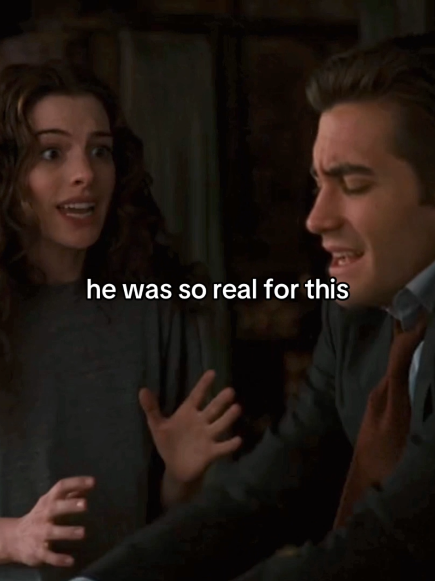 and we love you too @annehathaway, hbd queen 🫶 #loveandotherdrugs #annehathaway #jakegyllenhaal #primevideo #romcom