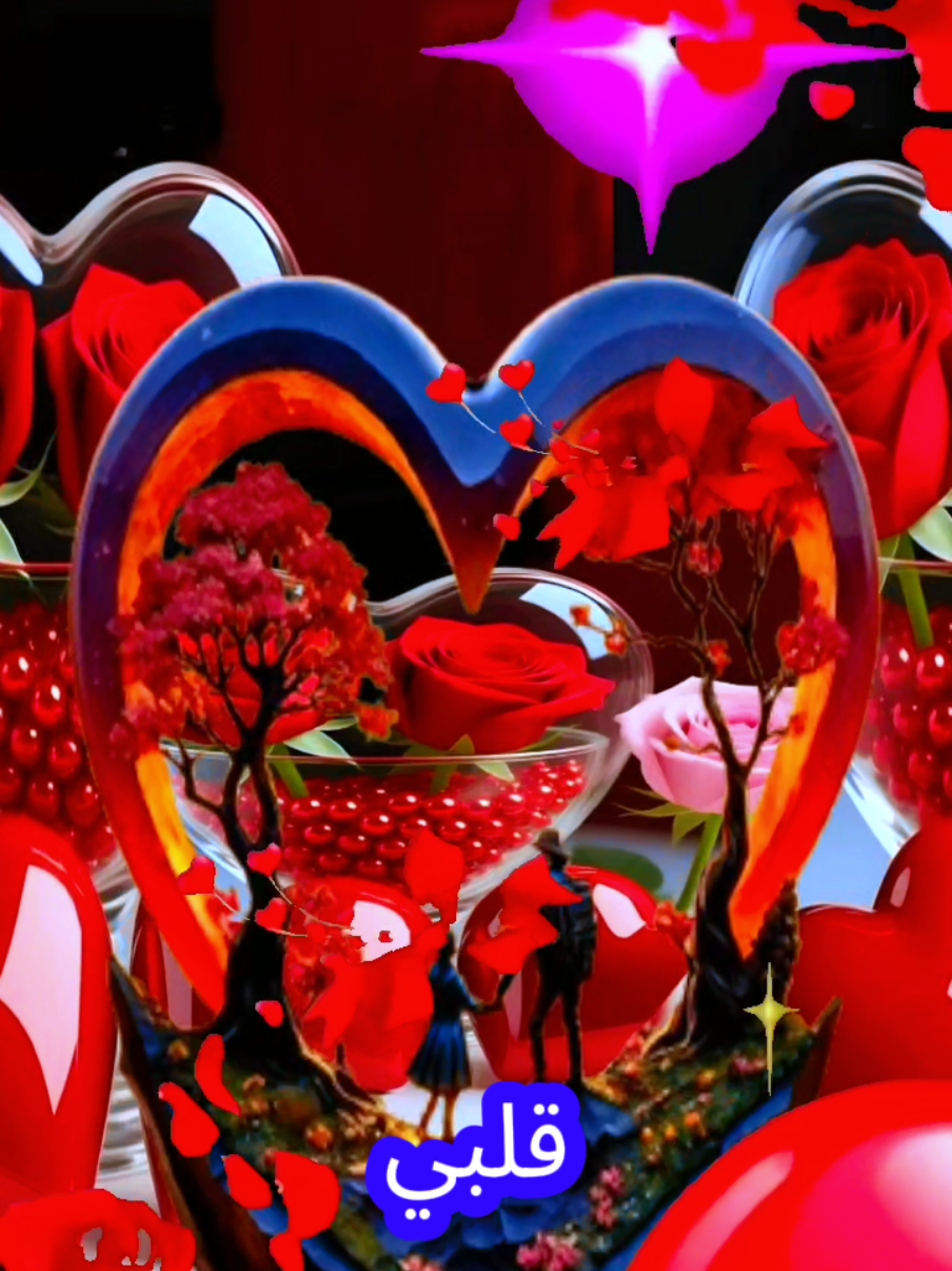 أروع القلوب قلبك، وأجمل الكلام همسك، وأحلى ما في حياتي حبّك ❤️❤️❤️💙💙💙💜💜💜#capcut #fyp #Romantic #Relationship #Love 