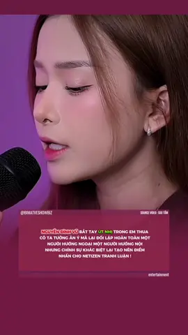 Một hướng ngoại, một hướng nội, mà vẫn hòa giọng cực cháy!…#emthuacota#utnhi#nguyendinhvu#nhachaymoingay#bimatshowbiz 