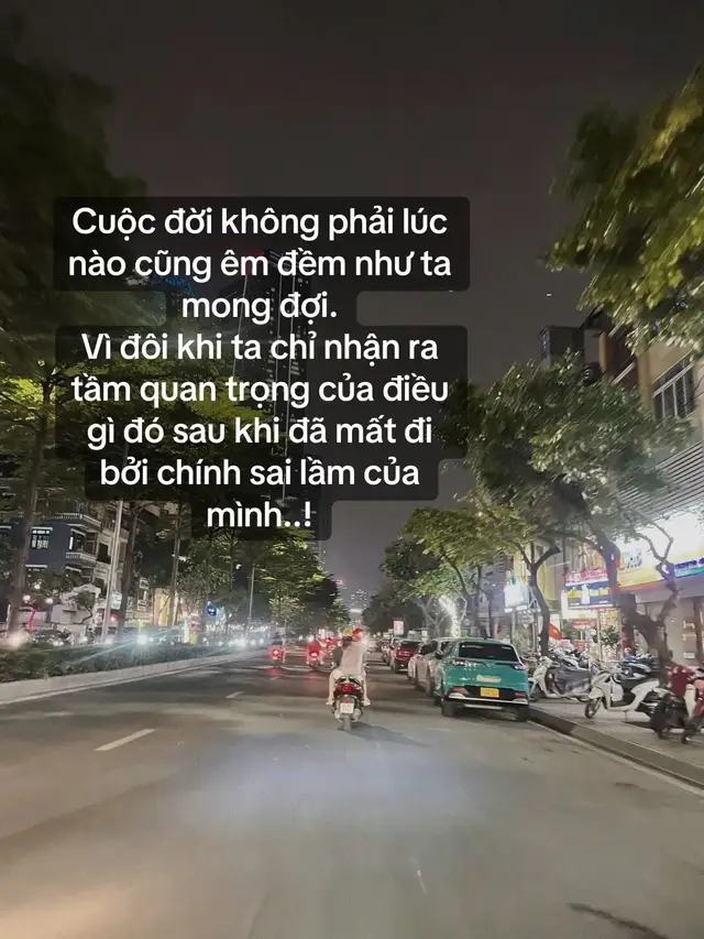 Cuộc đời không phải lúc nào cũng êm đềm như ta mong đợi. Vì đôi khi ta chỉ nhận ra tầm quan trọng của điều gì đó sau khi đã mất đi bởi chính sai lầm của mình..! #xh #viral #xuhuong 