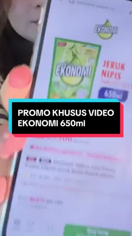 🧚🏻‍♀️ PROMO KHUSUS VIDEO 🧚🏻 Hi guys! Promo khusus video balik lagi untuk EKONOMI 650ml 😍 Harga gak sampe 10rb, buruan beli! Jangan sampe kehabisan ya🩷 #ekonomi #sabuncucipiring #promoguncang1111 #fyppppppppppppppppppppppp #wingsofficialstore 