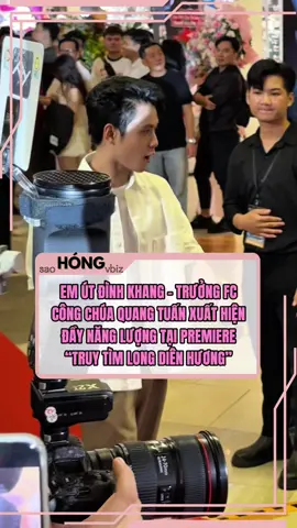 Đình Khang xuất hiện đầy năng lượng tại premiere “Truy Tìm Long Diên Hương” #hongsaovbiz #truytimlongdienhuong #dinhkhang #quangtuan #tiktokgiairtri 