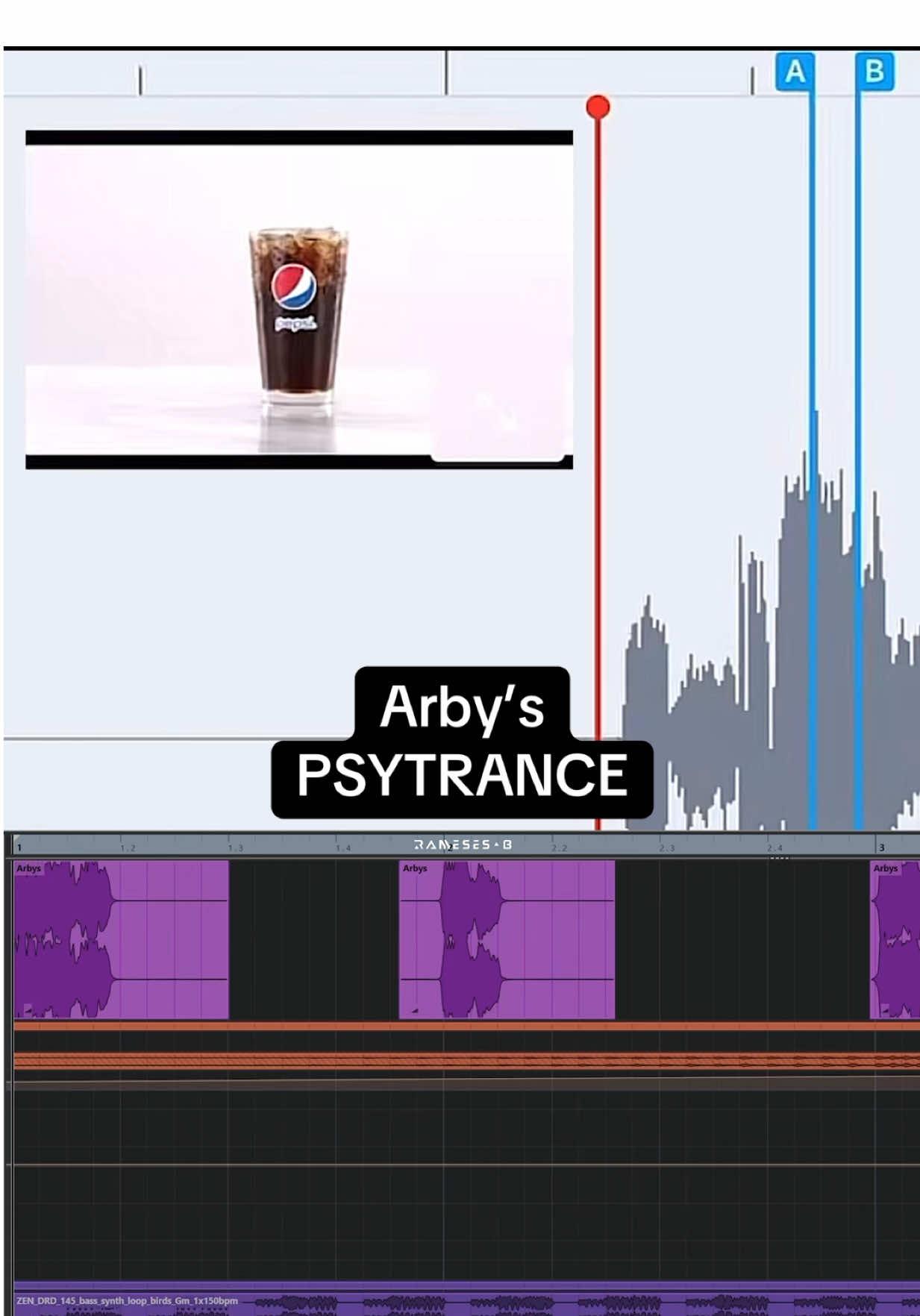 We have the chicken #arbys #psytrance 