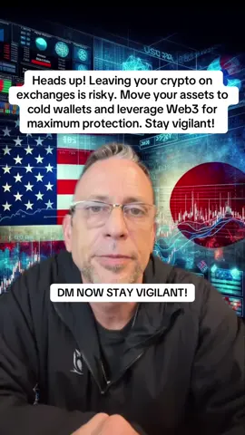 Heads up! Leaving your crypto on exchanges is risky. Move your assets to cold wallets and leverage Web3 for maximum protection. Stay vigilant! 🚧🔒 #creatorsearchinsights #crypto #XRP #web3 #goviral 
