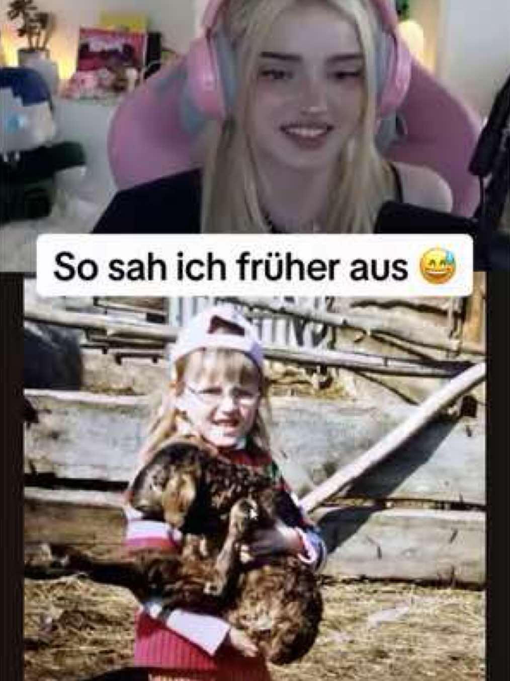 Dieser Blick von mir 😂 #honeypuu #kindheit #foto #stream #foryou 