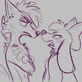Un poco del enemies to lovers jajaja cómo me encanta esa dinámica #fyp #animatic #furryfandom #furryart #furrymeme 