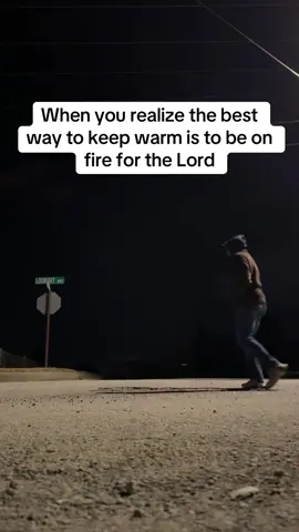 When you realize the best way to keep warm is to be on fire for the Lord. #tarellemarshall #fypシ 