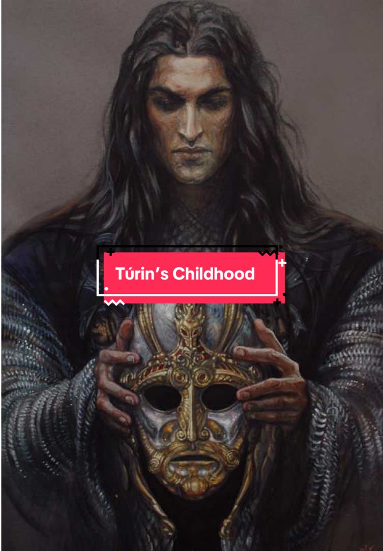Túrin Tuesday ✨ Another part of me reading my favourite passages from Tolkien’s works (an excerpt from Túrin’s childhood in The Children of Húrin). Túrin is a character I relate to deeply. Here’s why: his description as a child feels as though Tolkien were describing me when I was little. I showed, and still display, the same characteristics, and on top of that, I feel as if my life is cursed. Of course, Túrin made a lot of mistakes, but so have I. I think much of his disastrous behaviour stems from his traumatic childhood (maybe even combined with an autistic brain 🤔). I can’t really blame him for anything, not even his advice to Orodreth not to destroy the bridge to Nargothrond. I think that advice came from fear: he wanted to control and actively confront the danger rather than hide, not knowing what might happen in the future. I understand that. I also constantly try to control and plan everything around me because it soothes my anxiety. So yes, I’m really fond of Túrin. He was a complicated mess, but at his core, I believe he was a sweet person, and I often wonder how his life might have been if his family hadn’t been cursed by Morgoth himself. #tolkien #silmarillion #lordoftherings #tolkientok #middleearth 