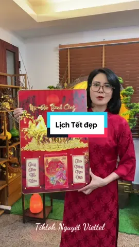 Lịch TẾT tráng gương #xuhuong #tiktokshop #nguyetviettel #tet2026 #lichtet 