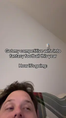 She’s become one of us.  @Ashleigh Thomas  #fantasyfootball #sports #marriage #football 