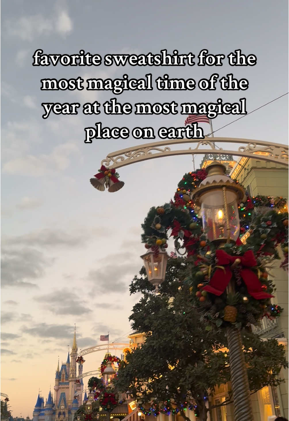 these are a few of my favorite things 🎄 Disney Christmas | Christmas sweater ✨ #disneychristmas #christmassweater #disneyworld #magickingdom 