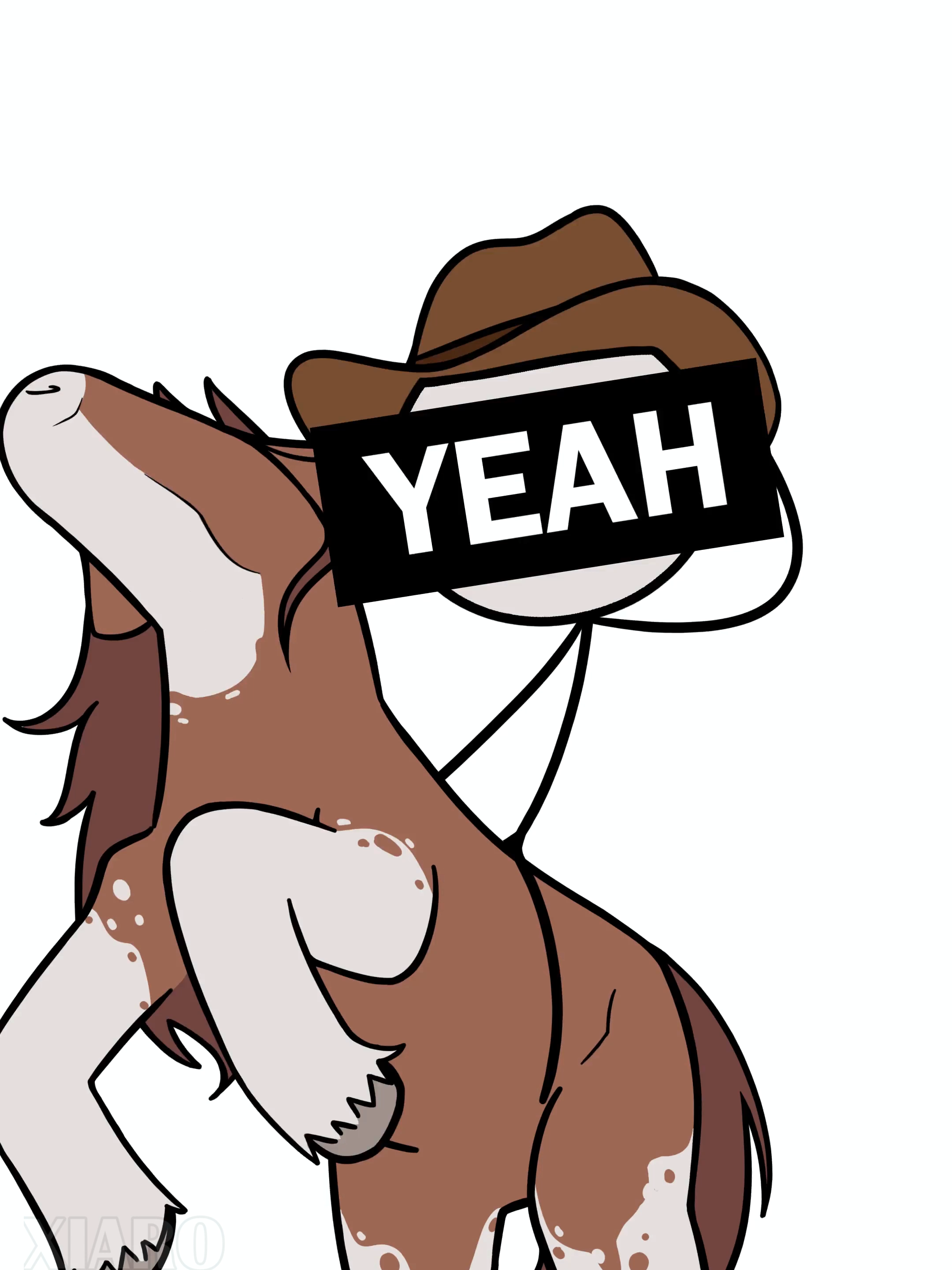 Soy una vaquera 🤠 Cancion: Old Town Road #xiaro #animacion #trend #meme #edit