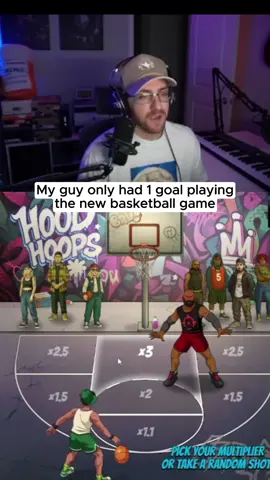 My guy had one plan 😭 #basketball 