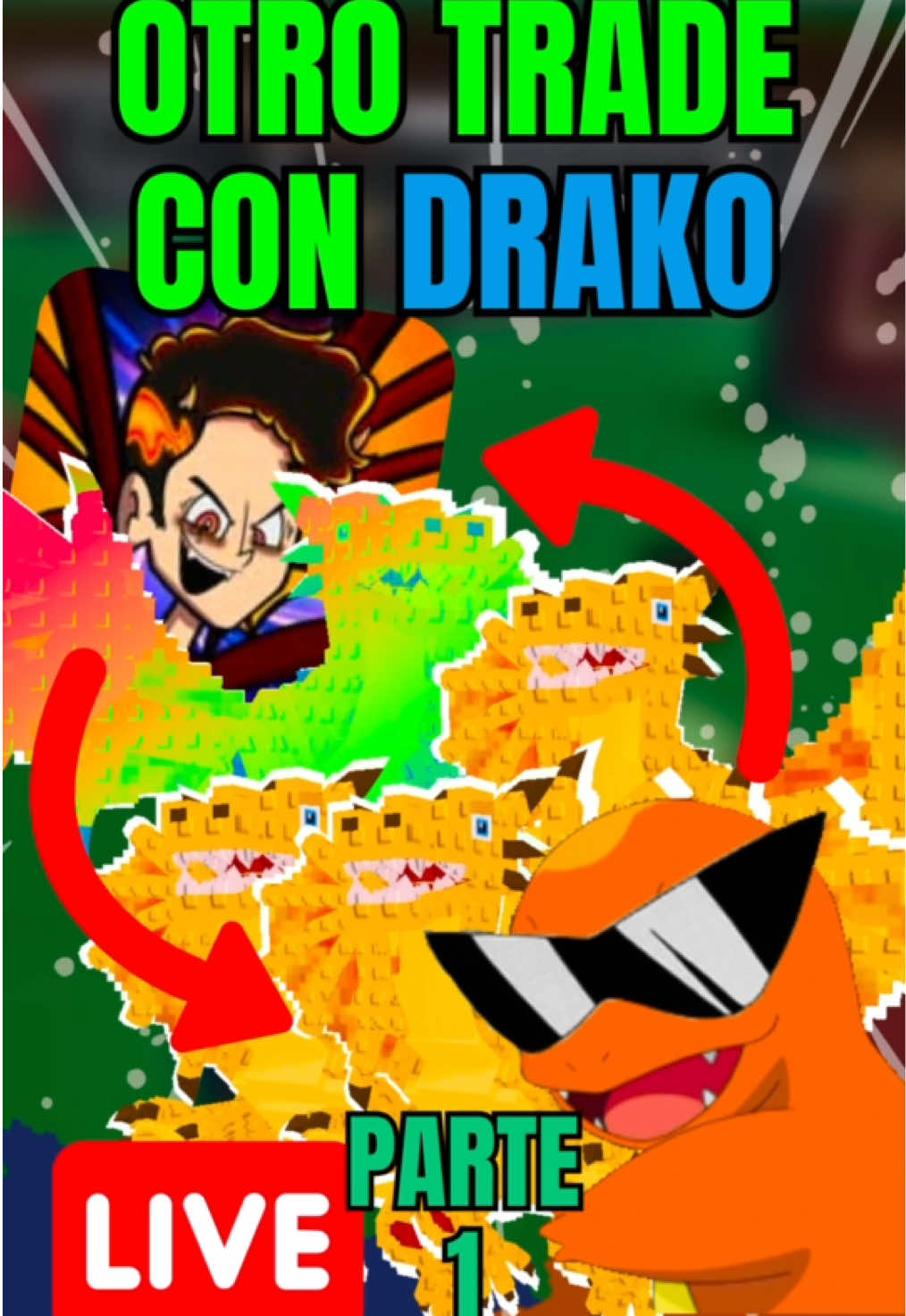 TRADEO CON @Drakonite33 PARTE 1 #robaunbrairont #brainrot #roblox #tradeo #drakonite 