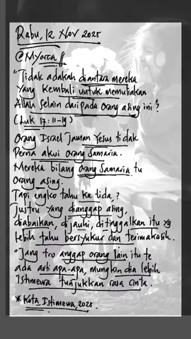 Yang terasing. #renunganhariankristen  #quotesoftheday  #fypage  #Ayatalkitab  #renungankeren 
