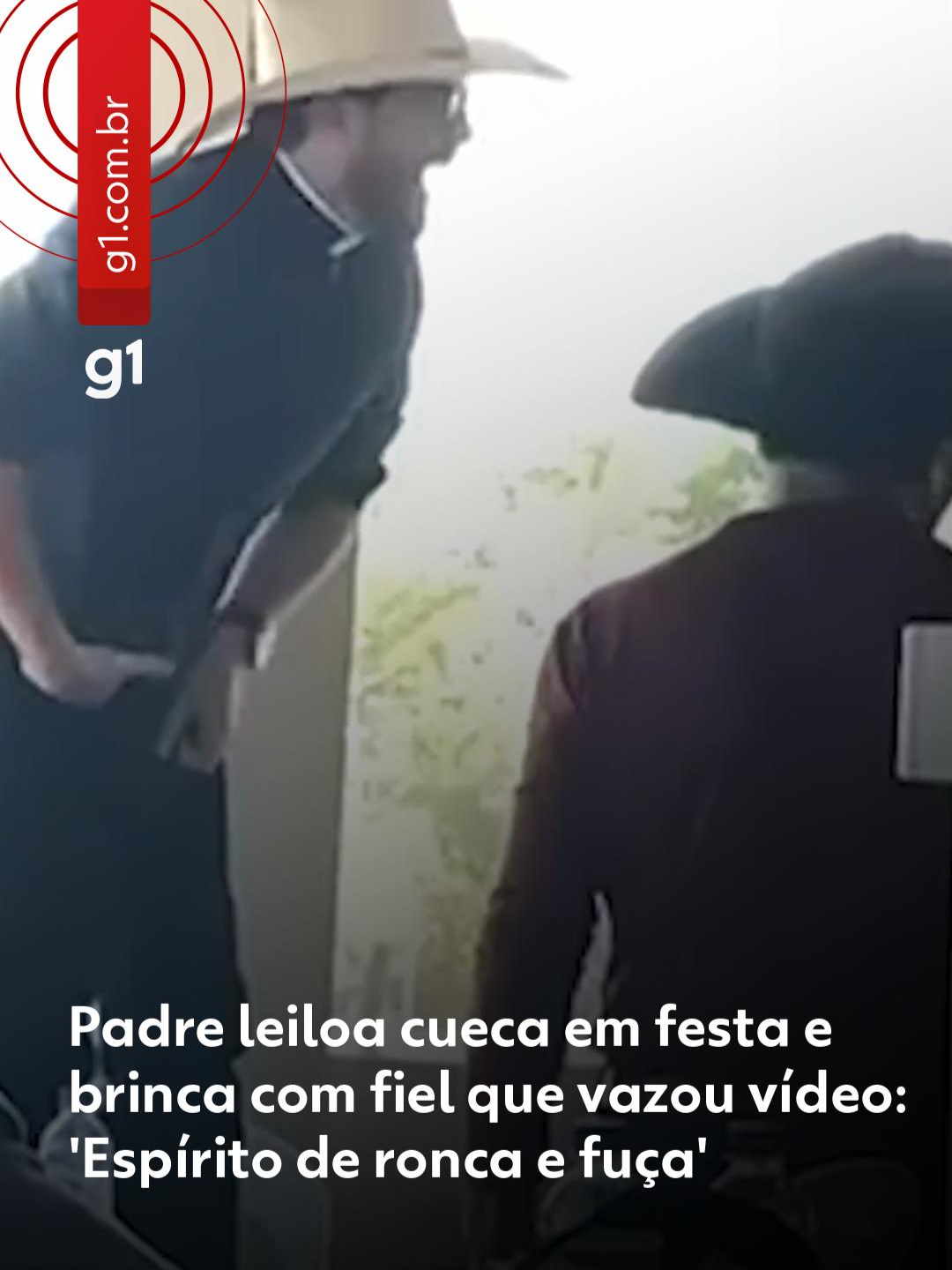 Reclamou na missa - O padre da Paróquia São Francisco de Assis, Thiago Zanardi, leiloou a própria cueca durante um festejo em Alvorada, no sul do Tocantins. O momento foi filmado e circulou em grupos de WhatsApp. Após a repercussão do caso, ele desabafou com os fiéis afirmando que a divulgação do vídeo foi feita por 