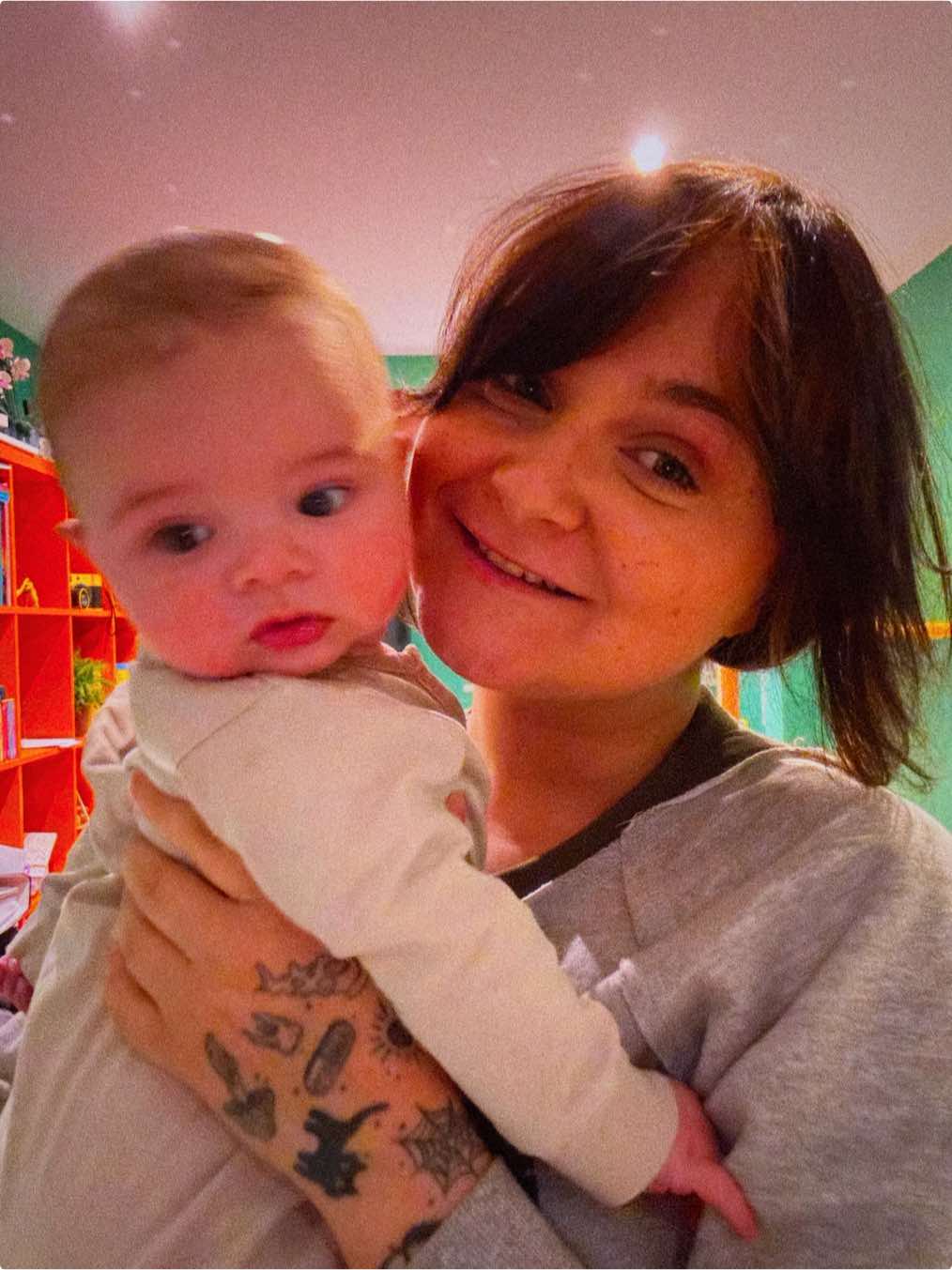 Déjà bientôt 5 mois de toi 🥹 Le temps file à une vitesse ça fait peur 😭❤️‍🩹  #jeunemaman #babyboy #maternite #jeuneparent #maman2025 