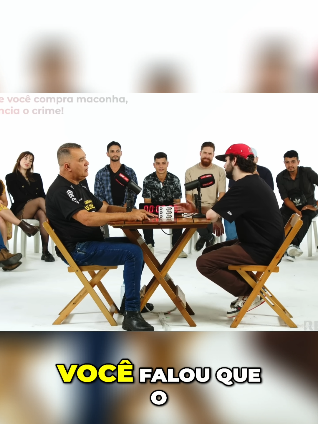 Você financia o tráfico!