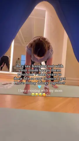 Keeping my mom youthful 🩵 #momdaughter #motherdaughter #motherdaughterduo 